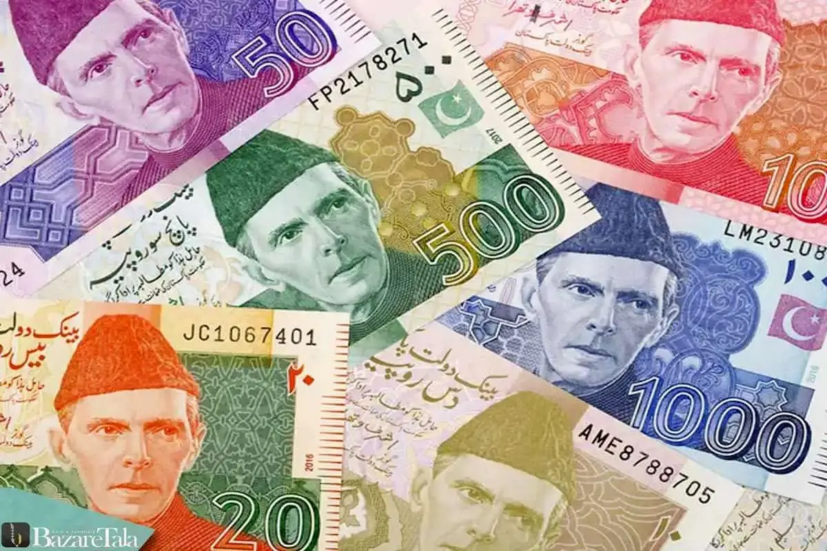 قیمت روپیه پاکستان امروز پنجشنبه ۹ فروردین ۱۴۰۳