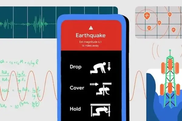 چگونه هشدار زلزله در اندروید فعال می‌شود؟