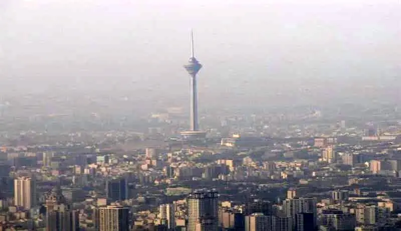 کیفیت هوای تهران ناسالم برای حساس‌ها