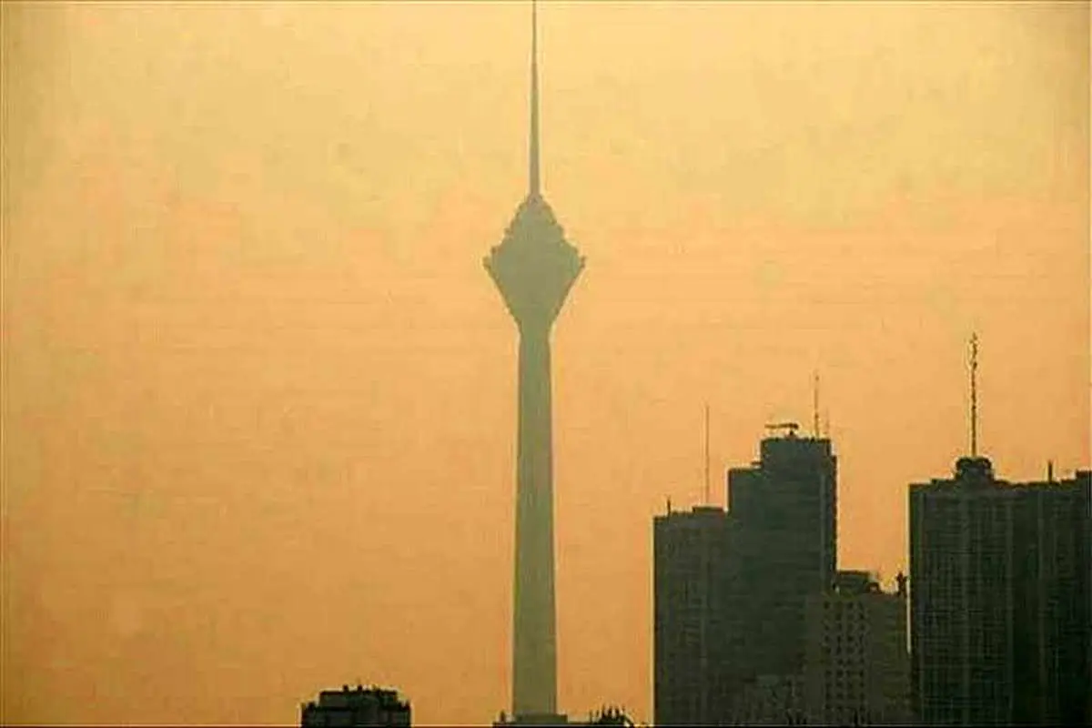 هوای تهران به وضعیت سرخ رسید