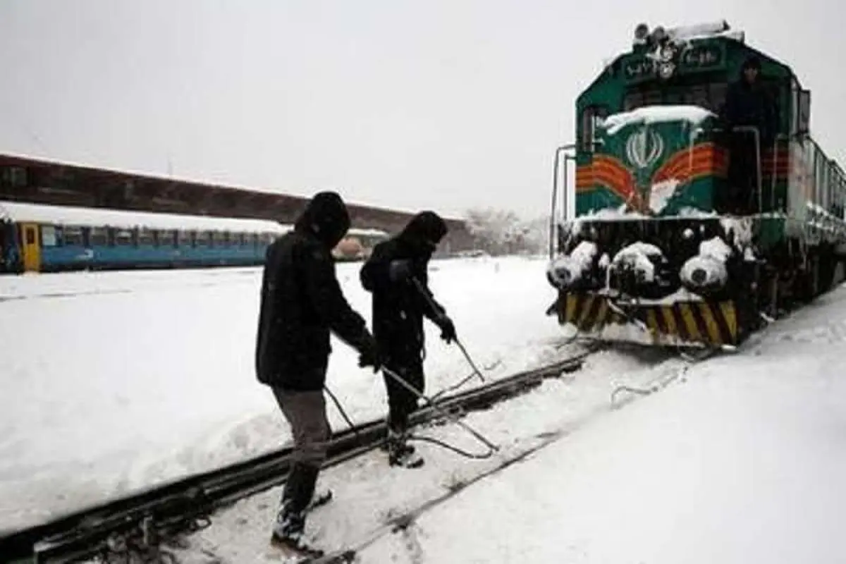 لغو حرکت تعدادی از قطار‌های محور تهران-مشهد به دلیل سرما
