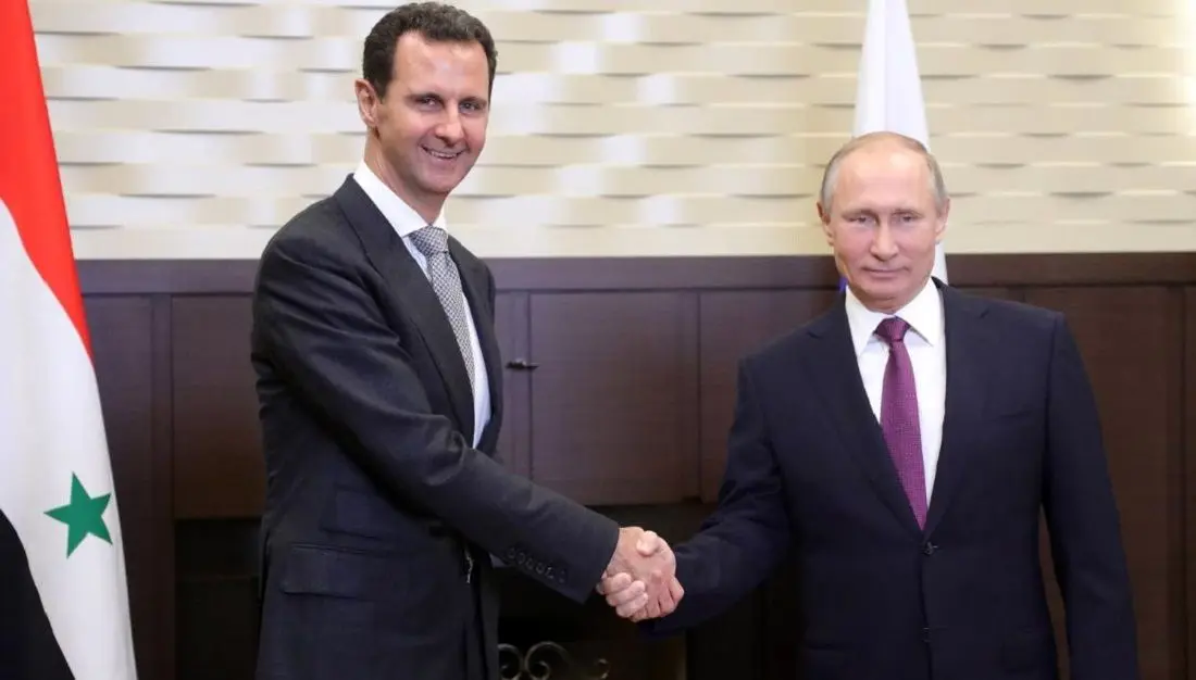 دیدار پوتین با بشار اسد/ حمایت سوریه از عملیات نظامی روسیه در اوکراین