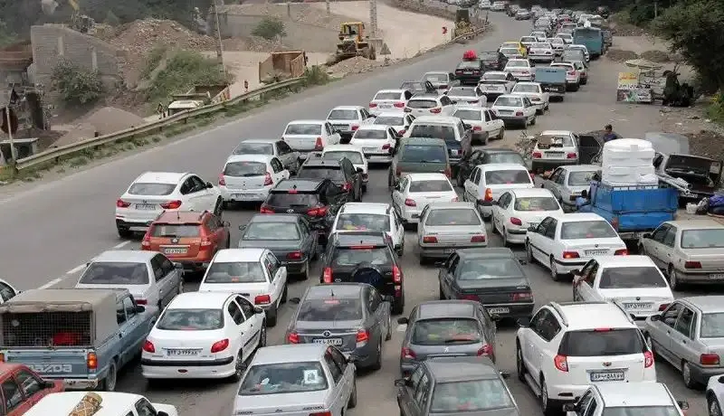 آخرین وضعیت راه ها / ترافیک سنگین شبانه در جاده‌های اصلی مازندران