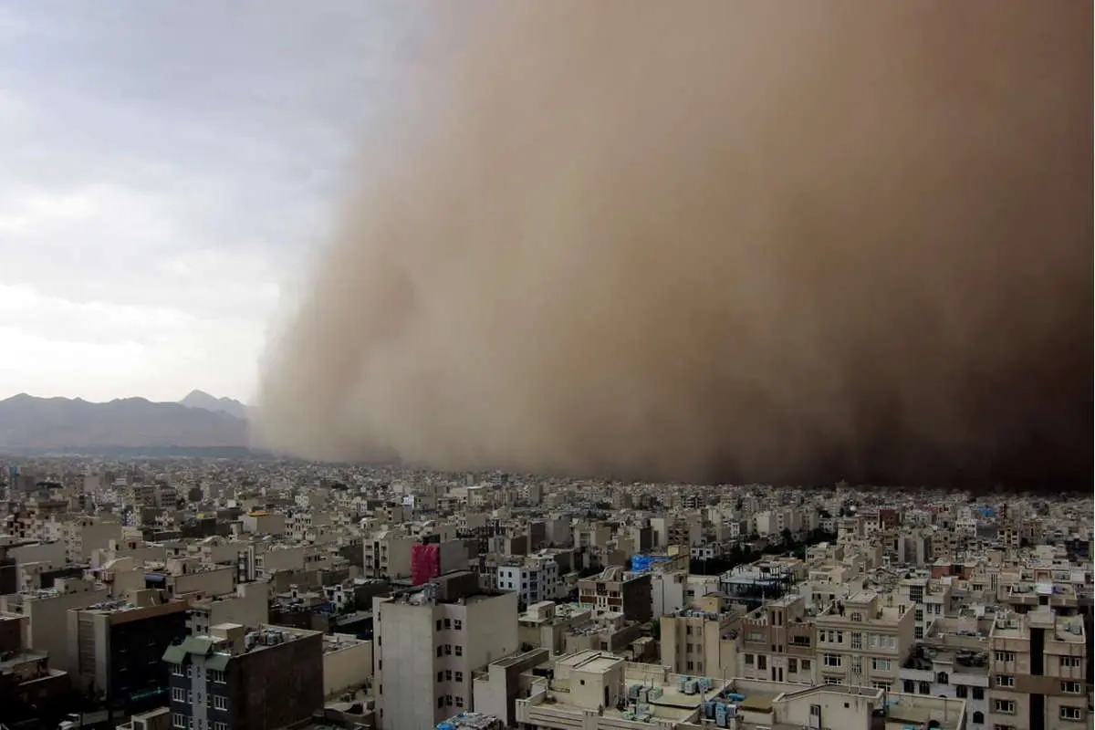 هشدار طوفان برای تهران