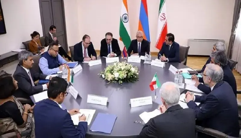 برگزاری نشست سه جانبه ایران، هند و ارمنستان