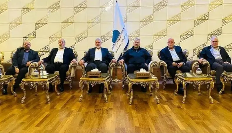 هیات حماس وارد تهران شد