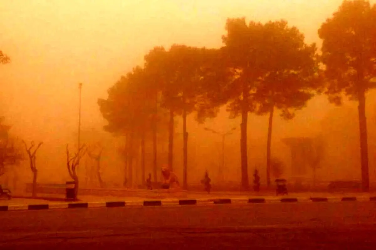 هشدار گرد و غبار برای بوشهر