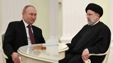 گفتگوی تلفنی رئیسی و پوتین برای ارتقای روابط دوجانبه ایران و روسیه