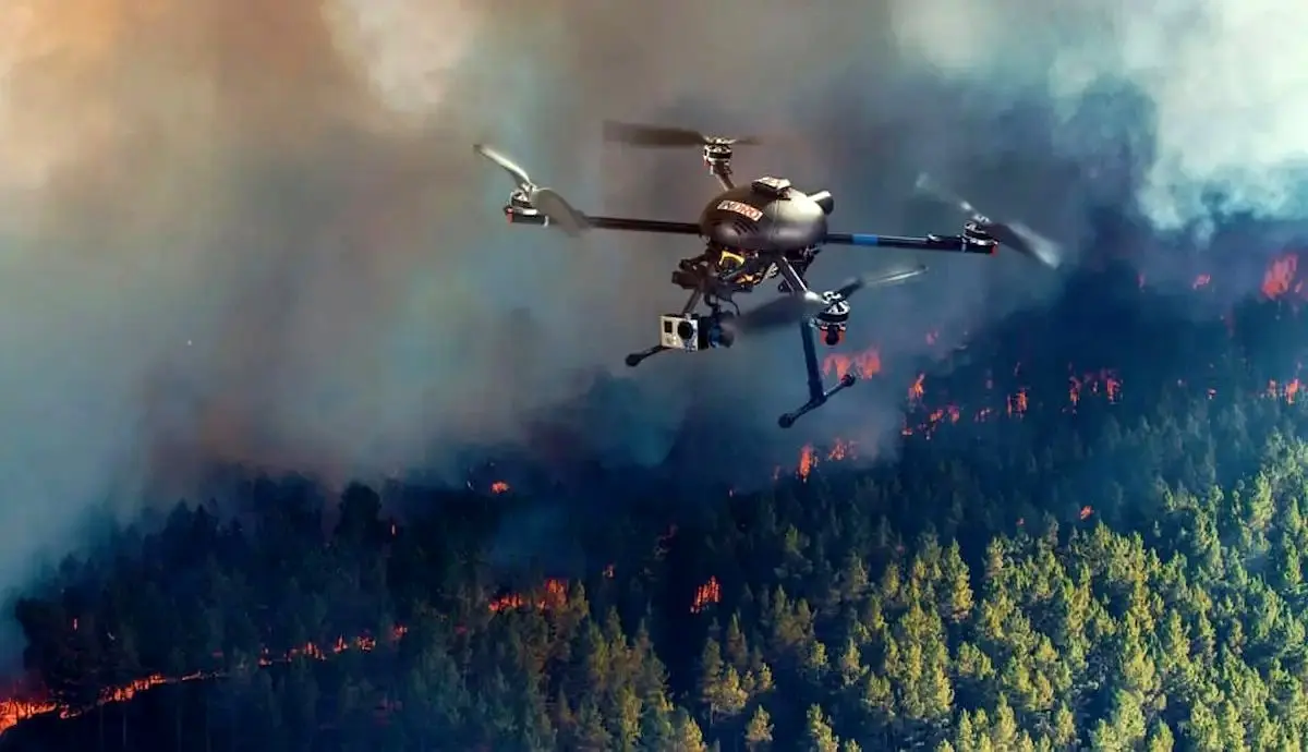 پهبادهای آمازون آتش سوزی جنگل‌ها را کنترل می‌کنند/ تکنولوژی در خدمت محیط زیست