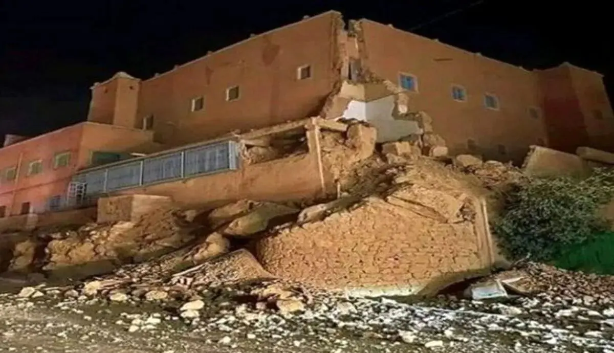 وقوع زلزله شدید ۷ ریشتری در مراکش/ تا کنون ۲۹۶ نفر کشته شدند