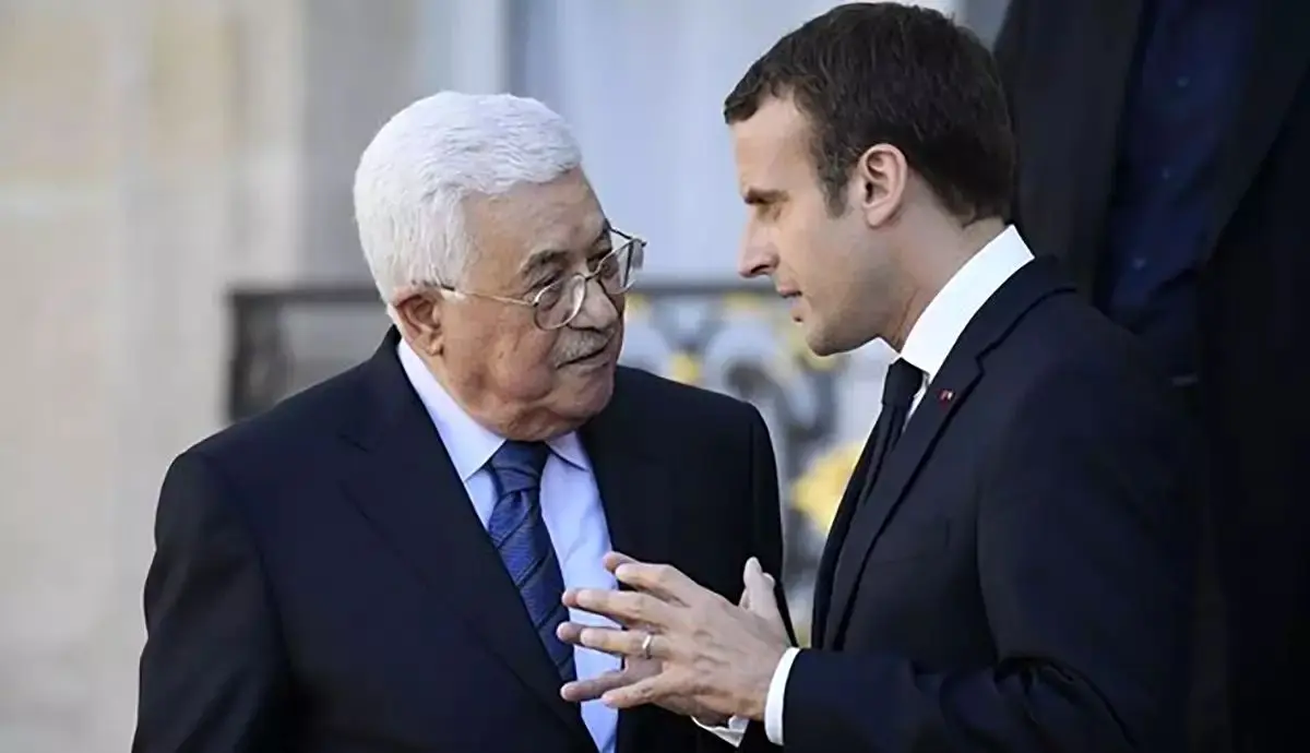 درخواست محمود عباس از فرانسه برای آتش بس فوری در فلسطین