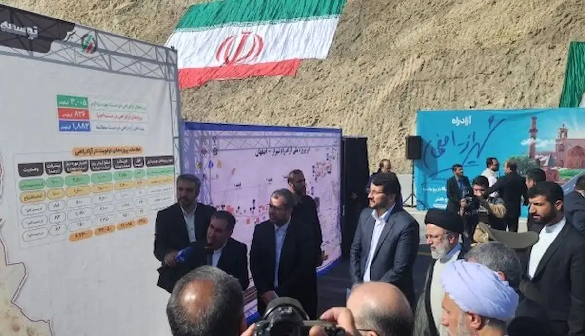 خبر خوش برای دو استان: افتتاح آزادراه شیراز-اصفهان به طول ۲۱۲ کیلومتر