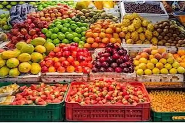 قیمت روز میوه و سبزی در بازار اعلام شد 
