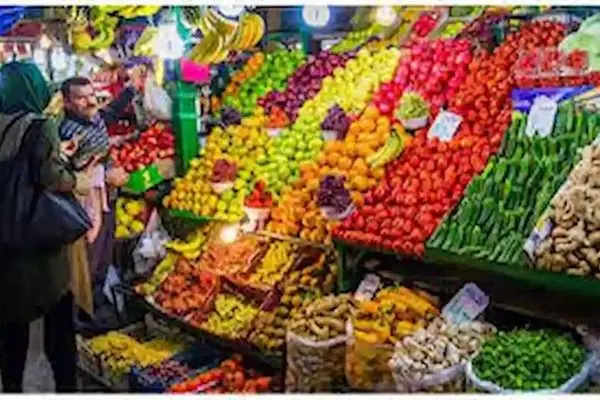 قیمت روز میوه و سبزی در بازار اعلام شد 
