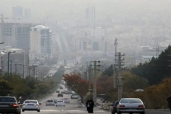 باز هم در تهران بوی نامطبوع به مشام می‌رسد/آلودگی هوای شهر در آستانه وضعیت قرمز