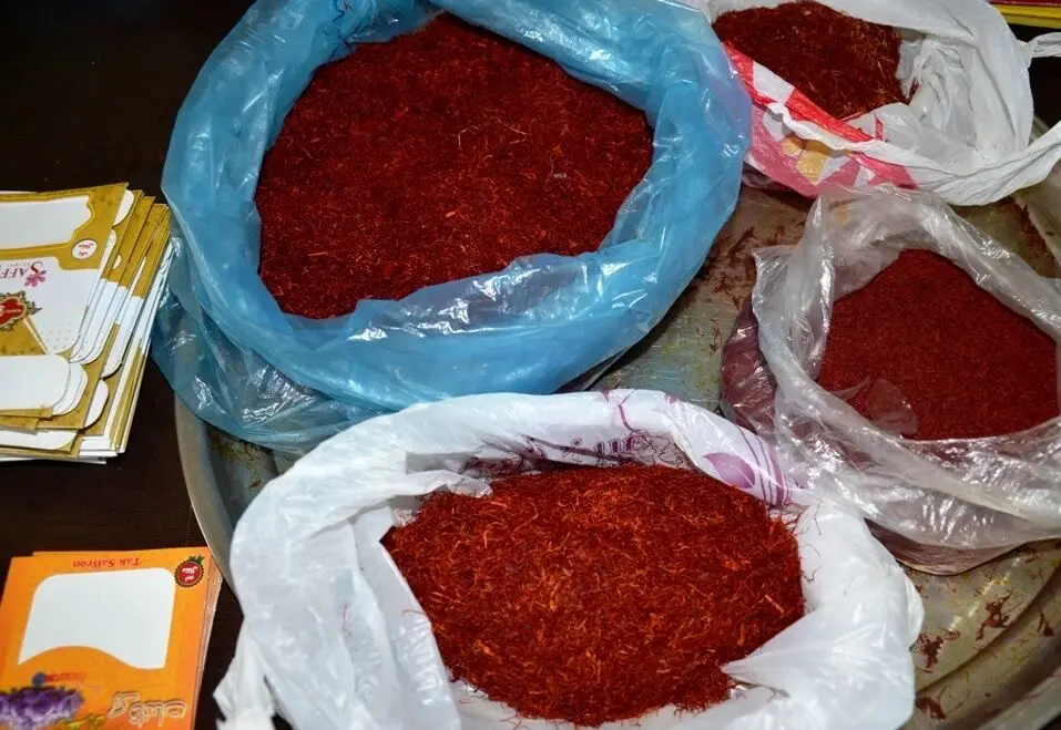 قاچاق سالانه ۱۲۰ تن زعفران به خارج از کشور