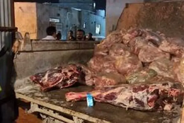  4 تن گوشت تنظیم بازار فاسد در پردیس کشف شد