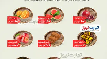 اینفوگرافی| مظنه شب‌نشینی شب یلدا 1403 چقدر می‌شود؟