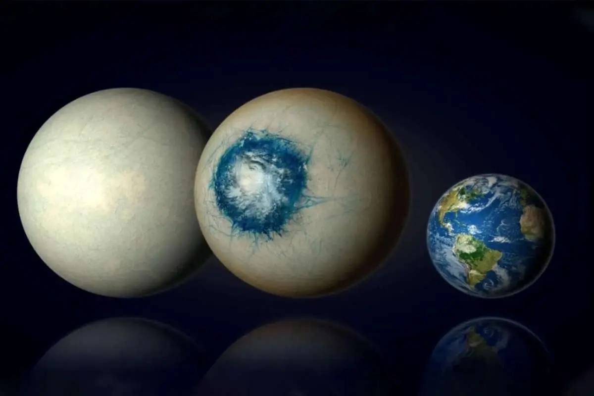 سیاره‌ای شبیه به مردمک چشم ممکن است میزبان حیات اقیانوسی باشد