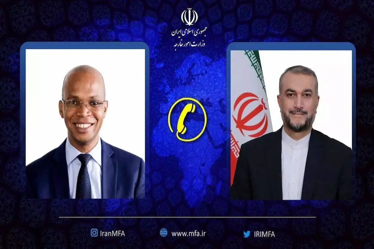 گفتگوی تلفنی وزرای خارجه ایران و تانزانیا