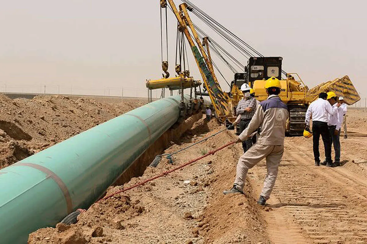 رتبه سوم ایران در جهان از نظر ساخت خطوط لوله انتقال گاز