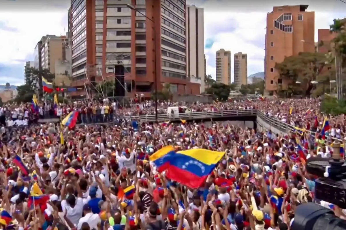 تظاهرات مخالفین دولت ونزوئلا در اعتراض به نتیجه انتخابات