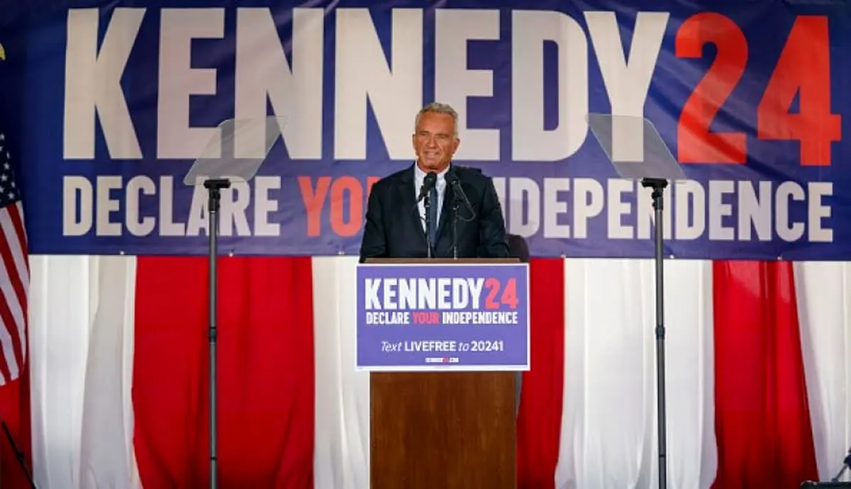 رابرت کندی برای انتخابات ریاست‌جمهوری ۲۰۲۴ ثبت‌نام می‌کند
