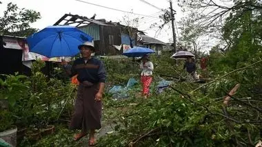 طوفان 71 خانه را در یانگون میانمار تخریب کرد