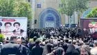 پیکر شهید آل هاشم در وادی رحمت تبریز به خاک سپرده شد