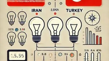 مقایسه آمار مصرف انرژی ایران و ترکیه