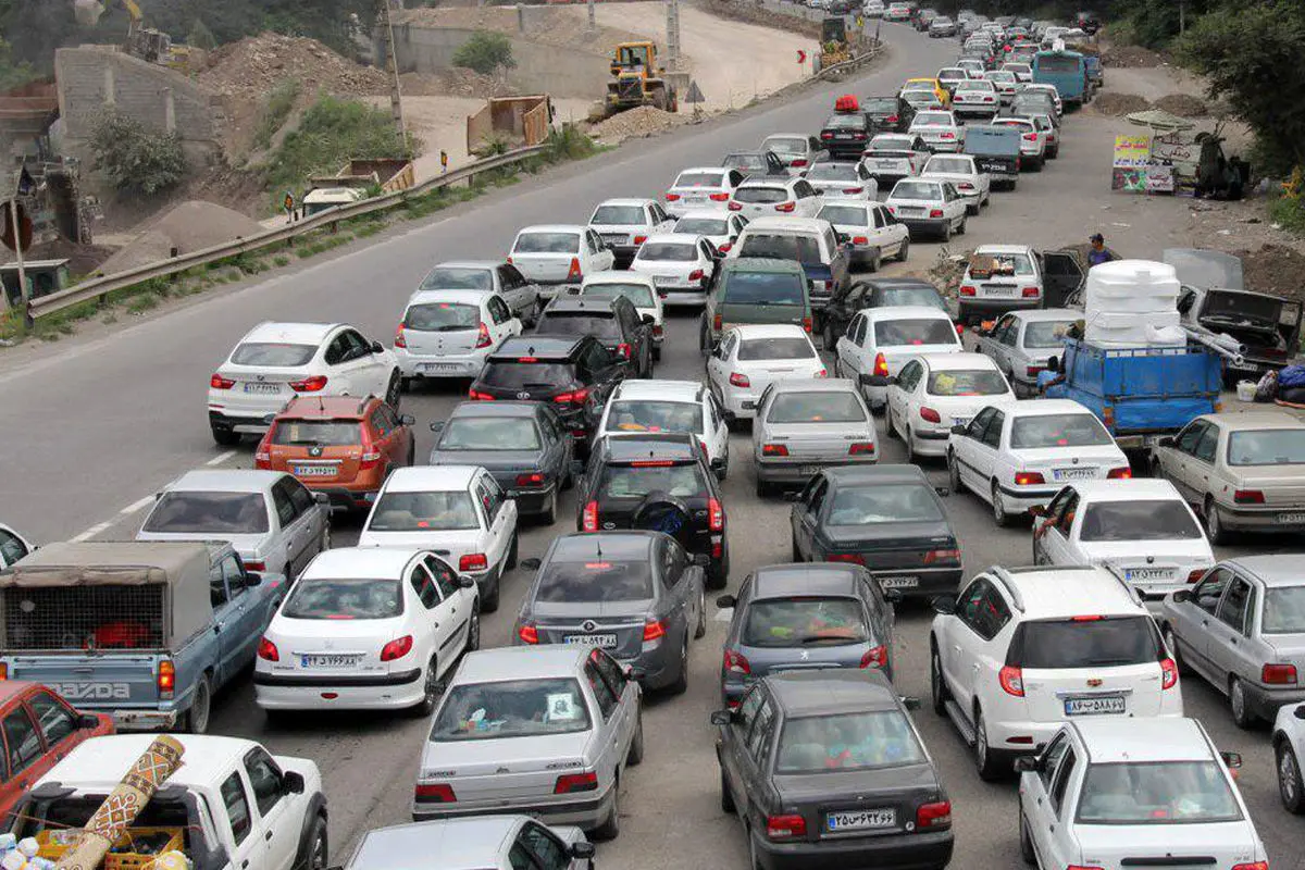 ورود ۴۰۰ هزار خودرو به گیلان در 6 روز گذشته