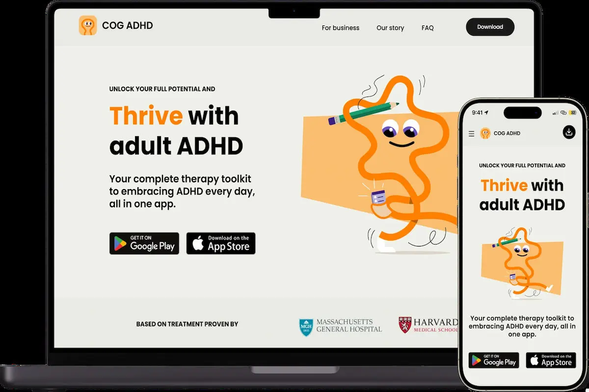 کاهش چشمگیر علائم ADHD با رویکرد جدید اپلیکیشن Cog