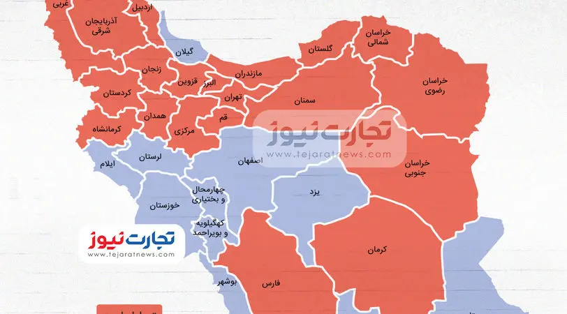 اینفوگرافی| کدام استان‌ها روز شنبه ۲۲ دی 1403 تعطیل هستند؟