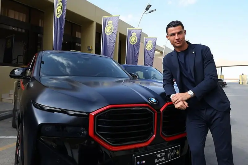 ronaldo bmw