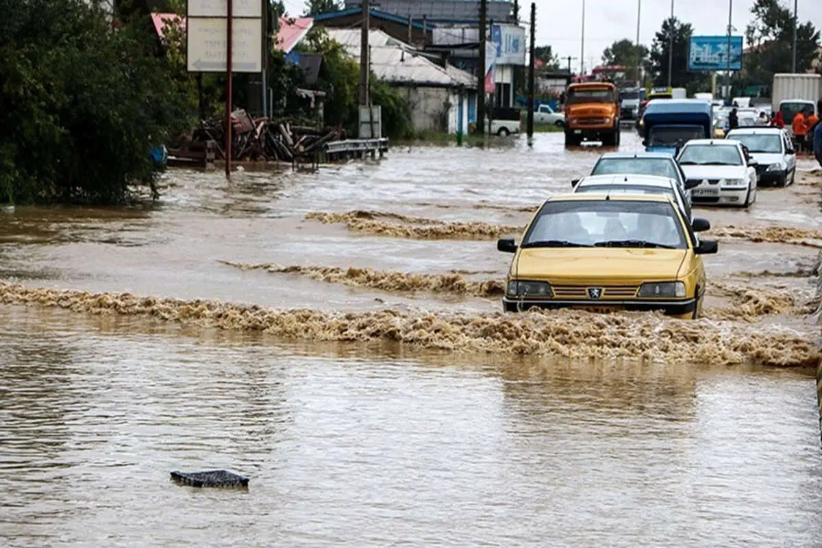 هشدار آب‌گرفتگی و سیلاب در برخی از نقاط کشور