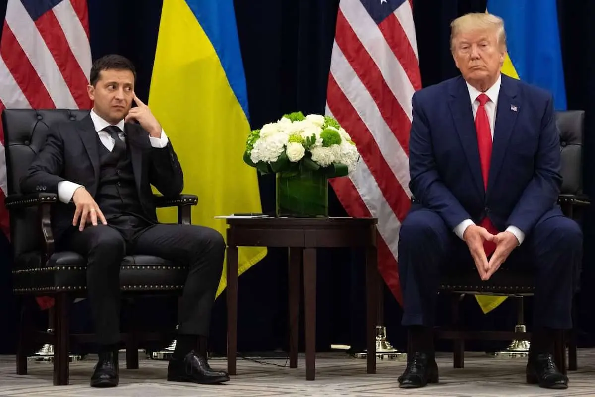 قول ترامپ به زلنسکی:  به جنگ اوکراین پایان می دهم