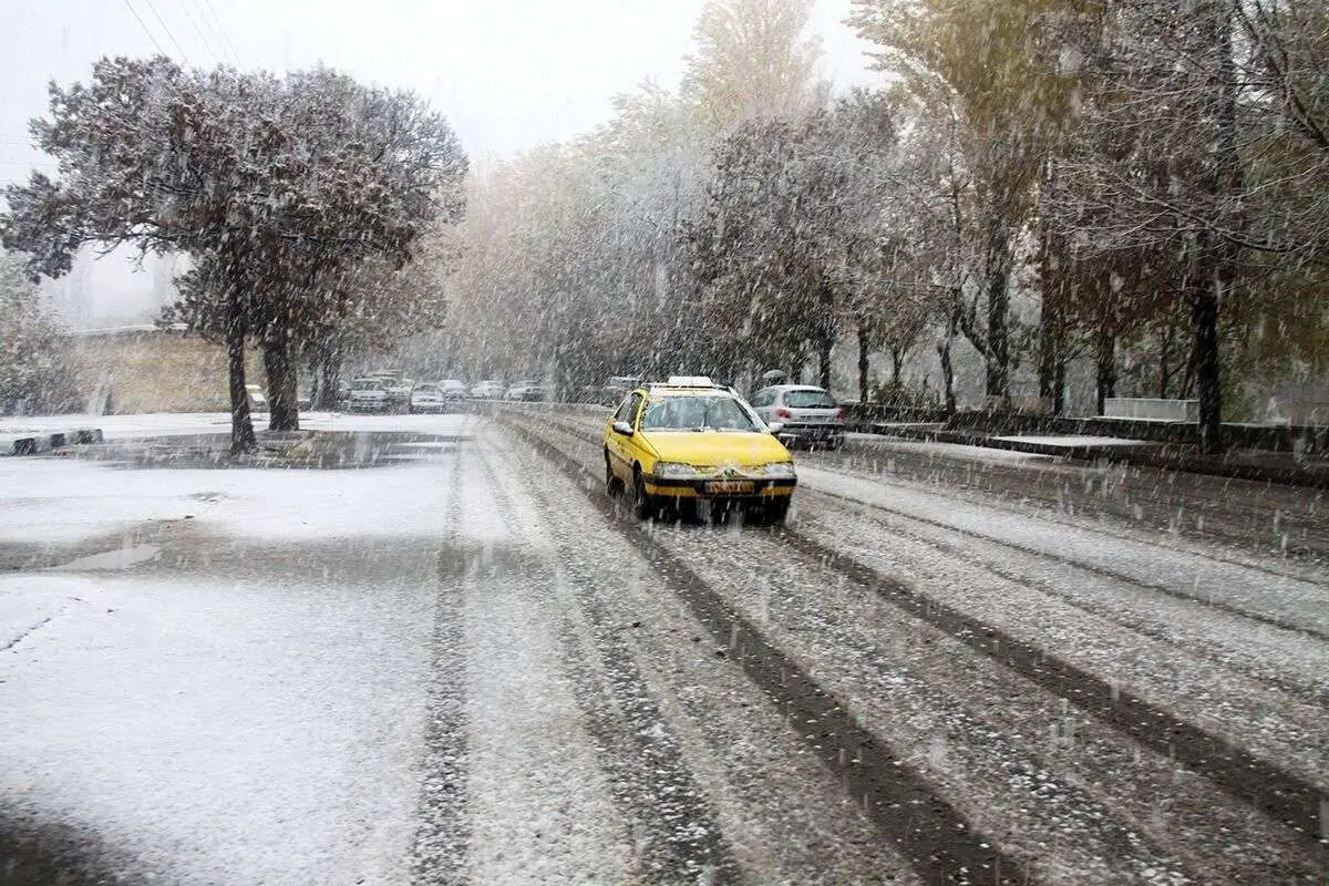 کولاک برف در راه تهران/ کاهش دما تا ۱۲ درجه