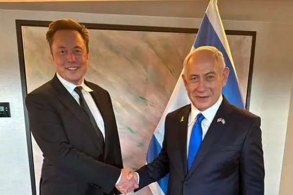 دیدار نتانیاهو با ایلان ماسک سوژه شد