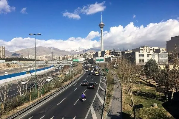 وضعیت نارنجی کیفیت هوای تهران برای دومین روز متوالی