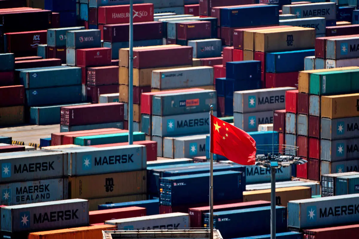 صعود مازاد تجاری چین
