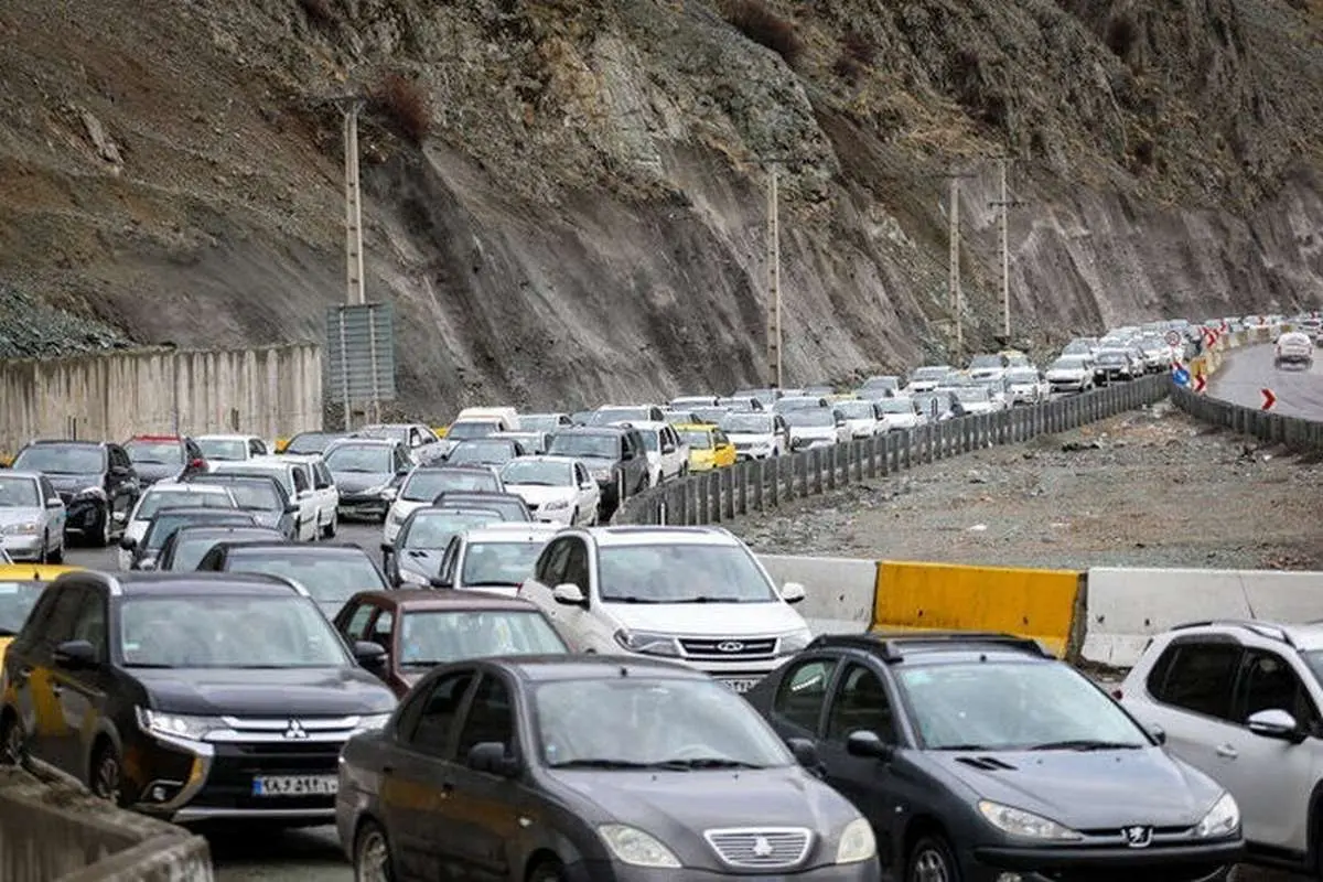 جاده کندوان به سمت کرج یک طرفه شد